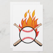 Baseball und Fledermäuse (Vorne/Hinten)