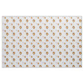 Baseball und Glove Pattern Stoff (Fat Quarter (45,7 x 55,9 cm))