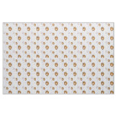 Baseball- und Handschuh-Muster Stoff (Fat Quarter (45,7 x 55,9 cm))