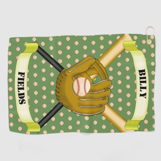 Baseball und Handtuch (Horizontal)