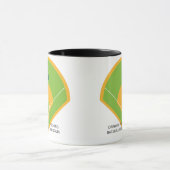 Baseball und Kaffee in Missouri Tasse (Zentrum)