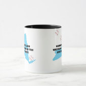 Baseball und Kaffee in New York Tasse (Zentrum)