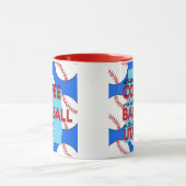 Baseball und Kaffee in Utah Tasse (Zentrum)