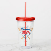 Baseball und Softball Lover Game Tumbler