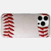 Baseball und Softball rote Naht Case-Mate iPhone Hülle (Rückseite (Horizontal))