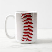 Baseball und Softball rote Naht Kaffeetasse (Links)