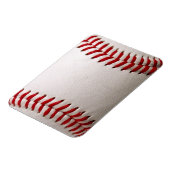 Baseball und Softball rote Naht Magnet (Linke Seite)