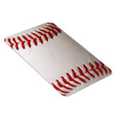 Baseball und Softball rote Naht Magnet (Rechte Seite)