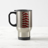 Baseball und Softball rote Naht Reisebecher (Links)