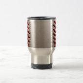 Baseball und Softball rote Naht Reisebecher (Mittel)