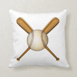 Baseball- und Überseeschlachten Kissen