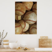 Baseball Unique Artwork Poster (Küche)