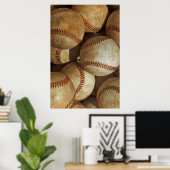 Baseball Unique Artwork Poster (Heimbüro)
