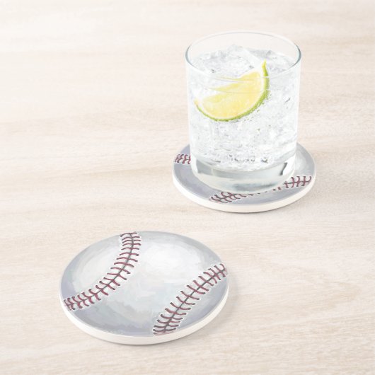 Baseball Untersetzer (Seite)