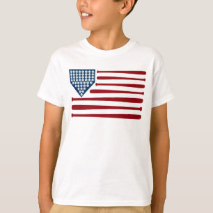 Baseball USA Flag Bats & Balls - GraphicLoveShop T-Shirt