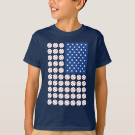 BASEBALL USA FLAG T-Shirt
