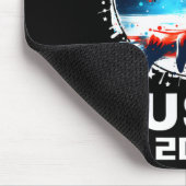 Baseball USA Flying Bisonrel 2024 Baseball USA Tea Mousepad (Ecke)