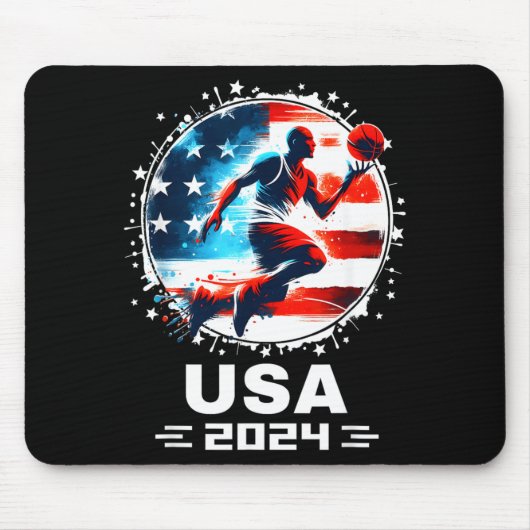 Baseball USA Flying Bisonrel 2024 Baseball USA Tea Mousepad (Vorne)