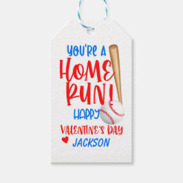 Baseball Valentine Tag Geschenkanhänger
