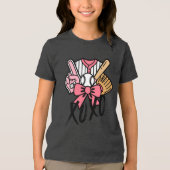 Baseball Valentine's day Shirt (Vorderseite)