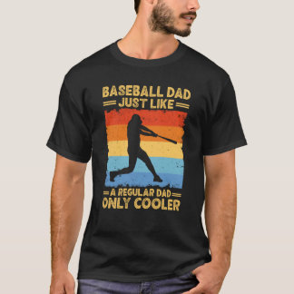 Baseball Vater Baseball Vatertag Baseball T-Shirt