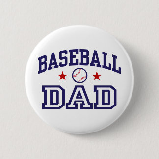 Baseball-Vater Button