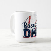 Baseball-Vater: Der ultimative MVP Kaffeetasse (Vorderseite Links)