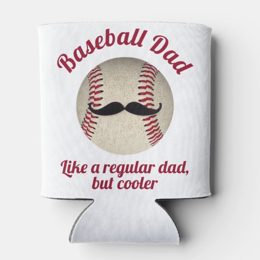 Baseball-Vater Dosenkühler (Rückseite)