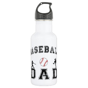 Baseball-VATER Edelstahlflasche