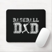 Baseball Vater Fun Vathers Day Geschenk für Daddy Mousepad (Mit Mouse)