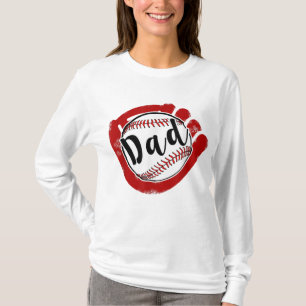 Baseball-Vater für Baseball-Softball-Mama T-Shirt