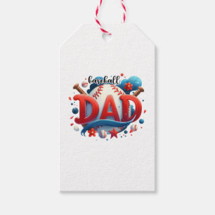 Baseball-Vater Geschenkanhänger