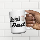 Baseball Vater Halbtext Riesenkaffee Tasse