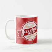 Baseball-Vater-Kaffeecup Kaffeetasse (Links)