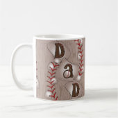 Baseball-Vater Kaffeetasse (Links)