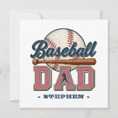 Baseball-Vater - klassisch (Vorderseite)