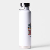 Baseball-Vater - klassisch Trinkflasche (Rechts)
