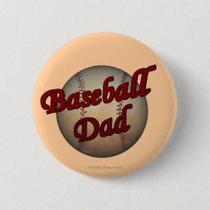 Baseball-Vater-Knopf Button