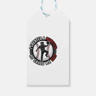 Baseball-Vater-Monster-Vintage-Catcher-Shirt-Desig Geschenkanhänger