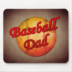 Baseball-Vater Mousepad