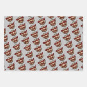 Baseball-Vater Niedlich Geschenkpapier Set (Vorderseite 2)