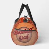Baseball-Vater Niedlich Personalisiert Duffle Bag (Rechts)