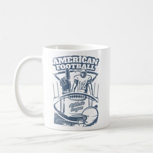 Baseball Vater Patriotische Amerikanische Flagge 2 Kaffeetasse (Links)
