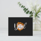 Baseball-Vater Postkarte (Stehend Vorderseite)