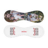 Baseball Vater Roter Individuelle Name Modernstes  (Paneele)