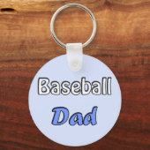 Baseball-Vater Schlüsselanhänger (Vorderseite)