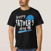 Baseball Vater Shirt - Glückliches Vatertagsgesche (Vorderseite)