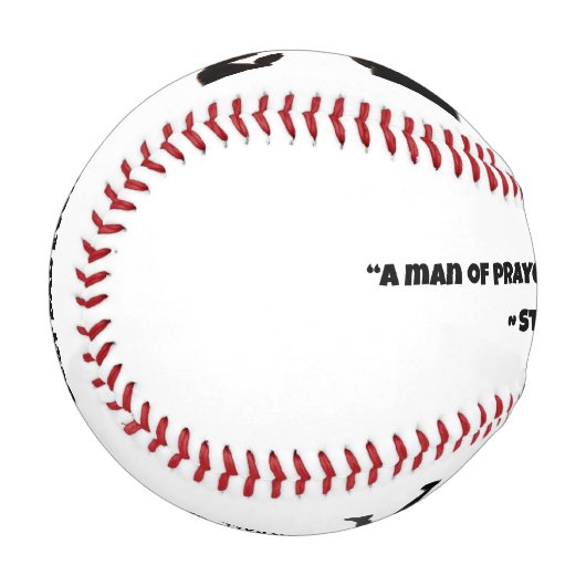 Baseball Vater/Sohn Praying St. Sebastian Vers (Vorderseite Links)