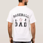 Baseball VATER T - Shirt (Rückseite)