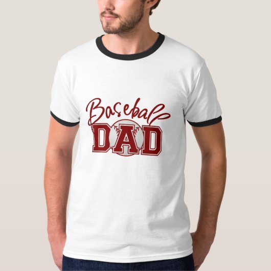 Baseball VATER T-Shirt (Vorderseite)